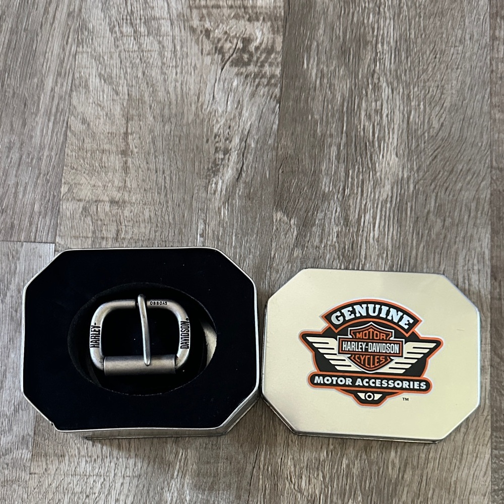 Harley-Davidson Genuine Silver Belt Buckle